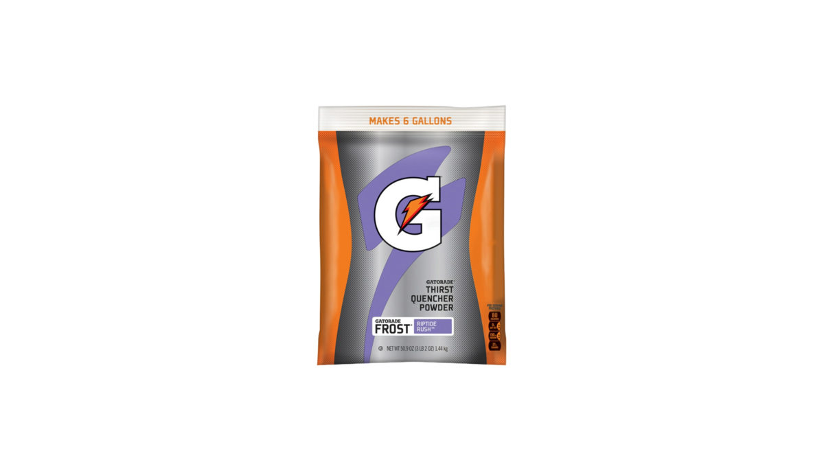 Gatorade riptide rush 6 gallon powder 1 package