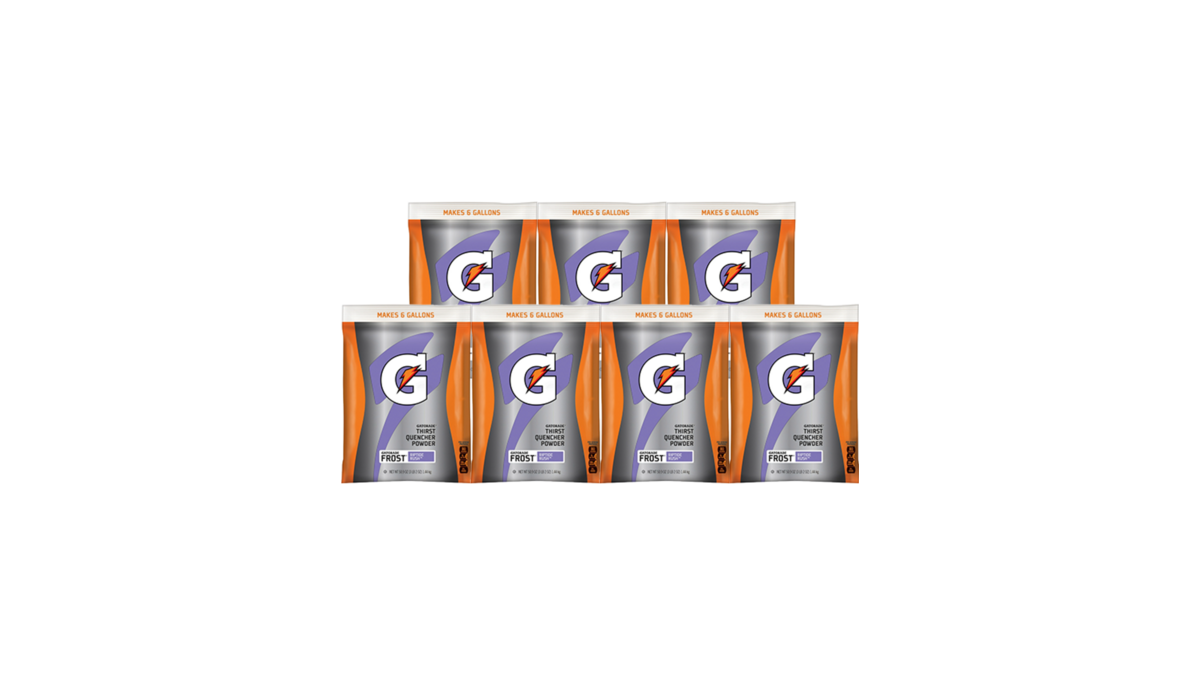 Gatorade riptide rush 6 gallon powder 7 package