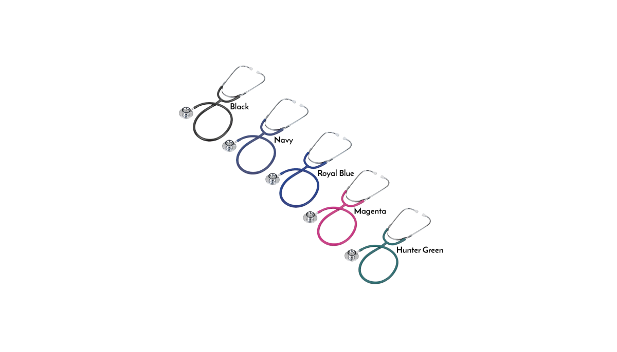 Prism aluminum dual head stethoscope