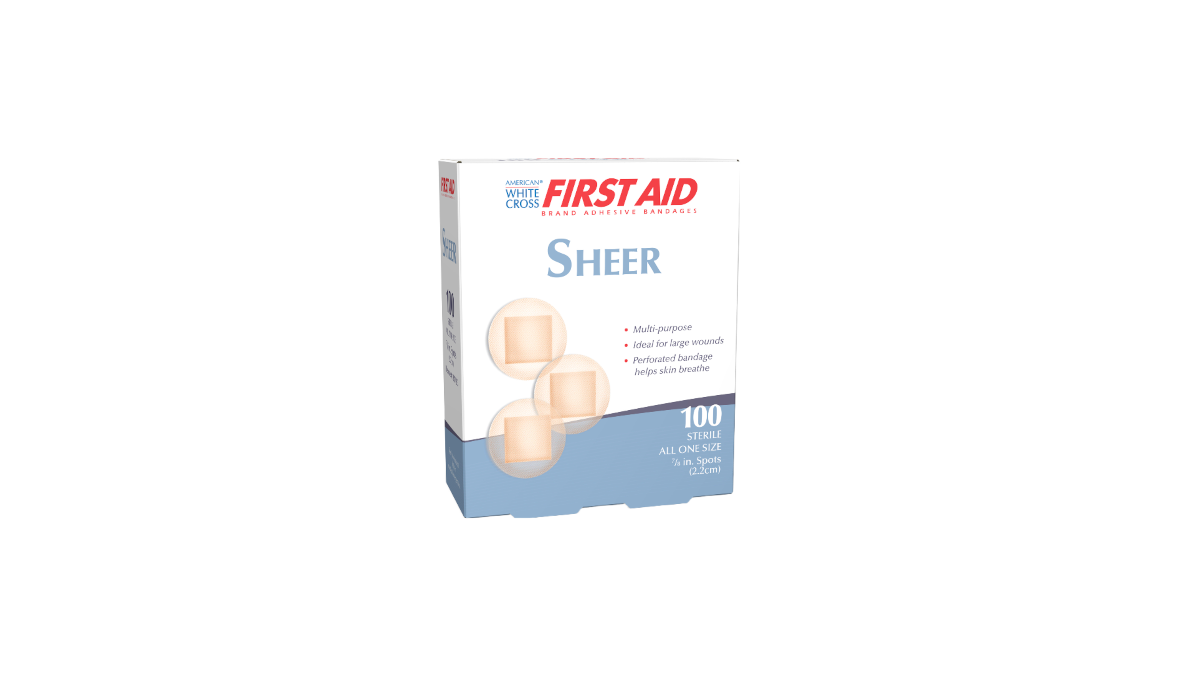 7 8in spot sheer adhesive bandages